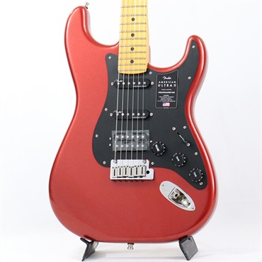 Fender USA American Ultra II Stratocaster HSS (Sinister Red/Maple