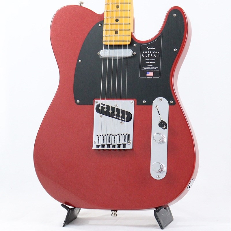 Fender USA American Ultra II Telecaster (Sinister Red/Maple