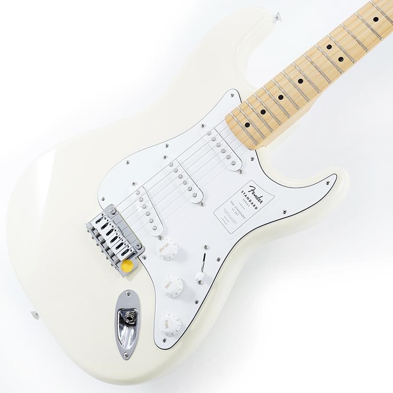 Fender Standard Series Standard Stratocaster (Olympic White/Maple