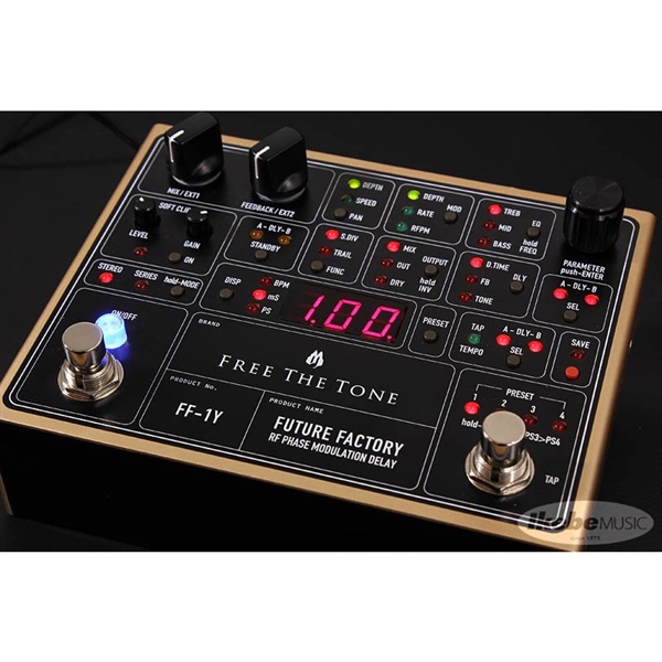 Free The Tone FUTURE FACTORY FF-1Y [RF PHASE MODULATION DELAY
