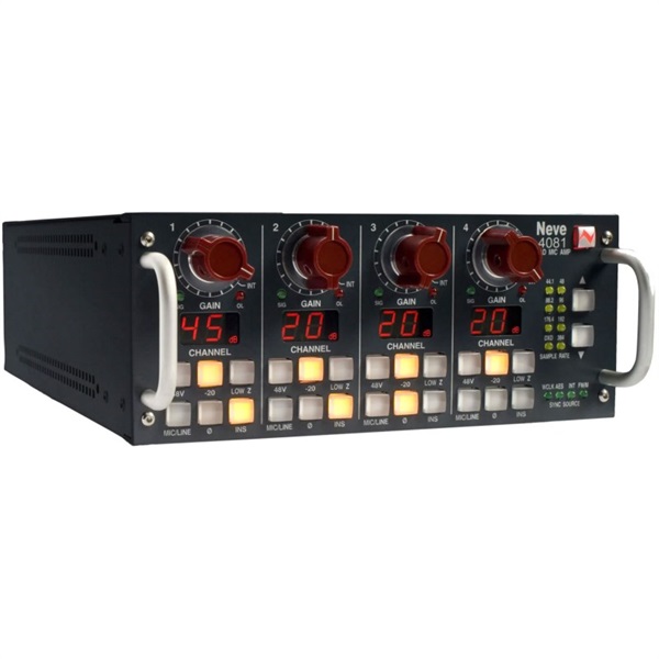 AMS Neve 4081 Quad Mic Preamp (エーエムエスニーヴ)(4chマイク
