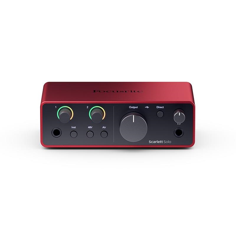 Focusrite Scarlett Solo Studio gen4(コンデンサーマイク