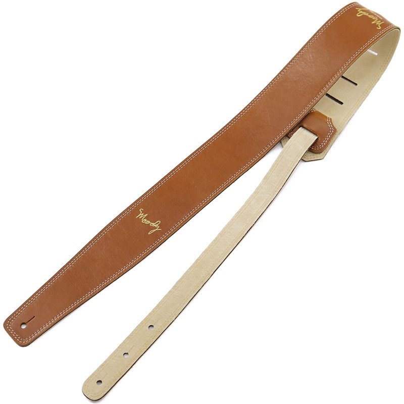 Moody Leather-Suede 2.5inch Standard Tail [Light Brown-Cream