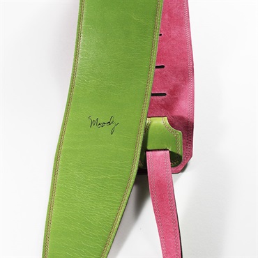Moody Leather-Suede 4.0inch Standard Tail [Kiwi-Pink] ｜イケベ楽器