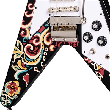 Epiphone Jimi Hendrix Love Drops Flying V (Ebony) ｜イケベ楽器店