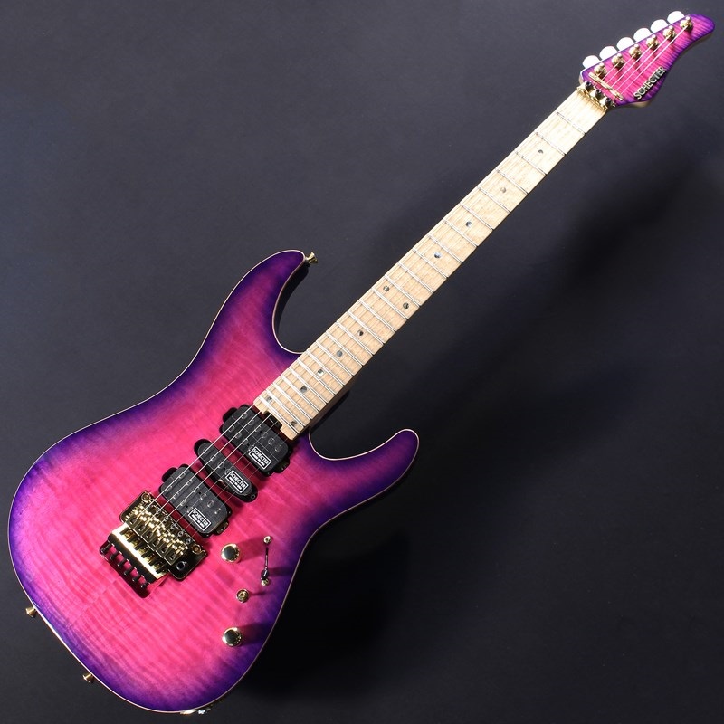 SCHECTER EX-5B-24-CTM-FRT (Pink Purple Burst/BM) #241201 ｜イケベ