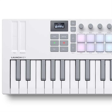 NOVATION Launchkey Mini 37 Mk4 White(ノベーション)(ラウンチキー
