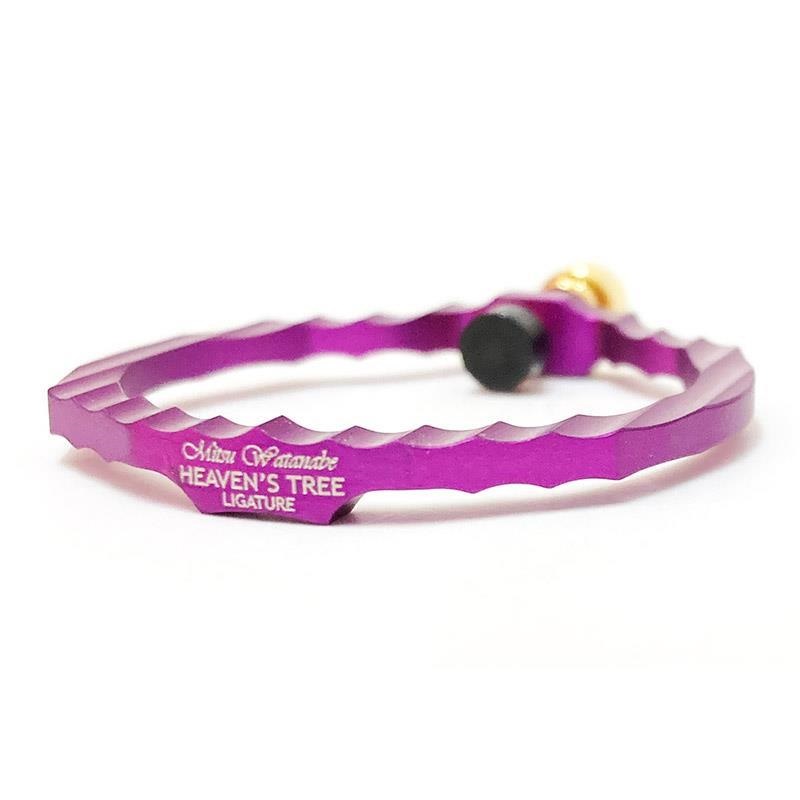 SAXZ 「ラージ / ミッドナイトパープル」 サックス用リガチャー