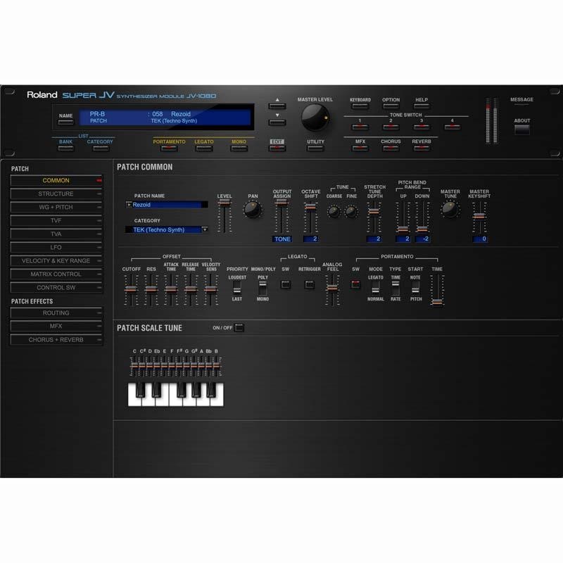 Roland JV-1080 Software Synthesizer [Lifetime Key] (ローランド