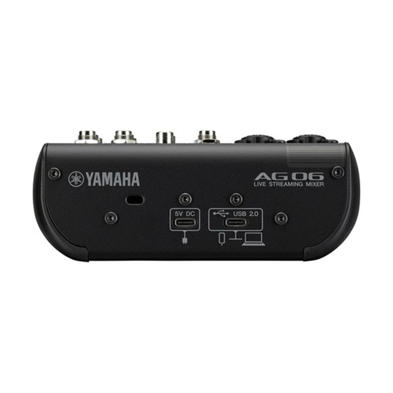 YAMAHA AG06MK2 B + OYAIDE製高品質USBケーブルセット (ヤマハ)(USB