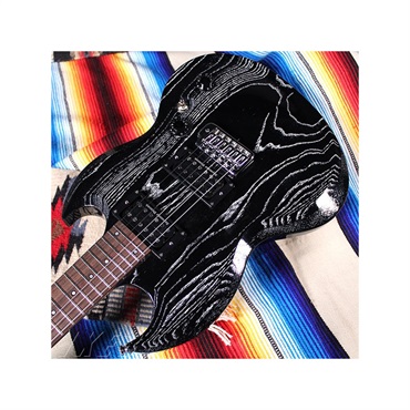 ESP D-KV (Black In White) [DIR EN GREY 薫 Model] 【受注生産品