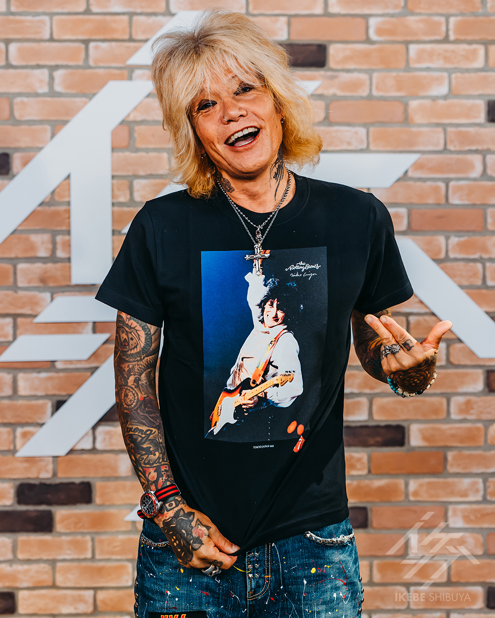 ザ・ローリング・ストーンズ 初来日35周年記念 有賀幹夫 特別写真展