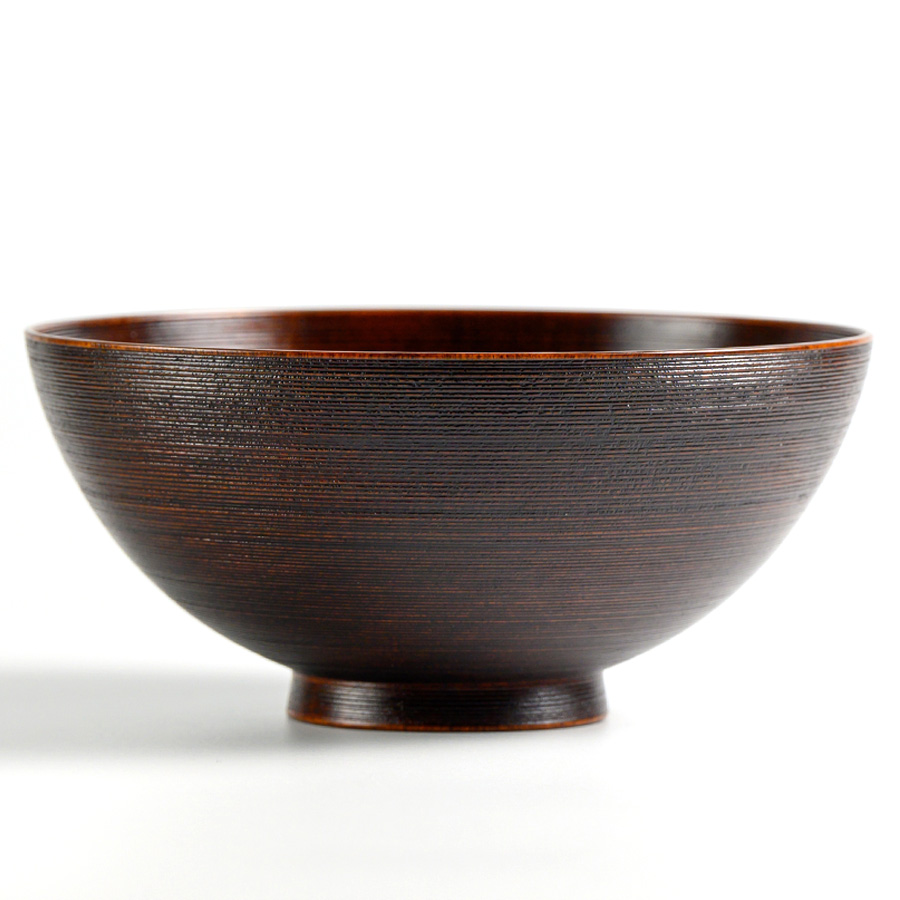 富貴漆椀 5.5寸 木製 漆塗り 大椀・麺鉢・丼鉢 漆器の井助