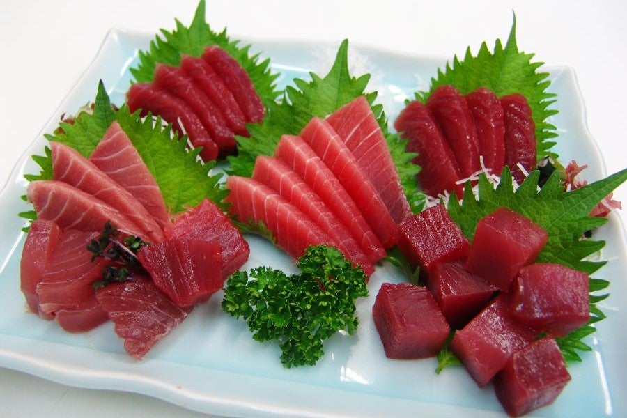 お徳用！天然南まぐろ赤身中とろ（不定型柵）【石原水産】: しずおか