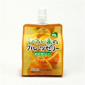 JA ひろしまのフルーツゼリーデコポン（180g×24袋）: 広島とれたて元気