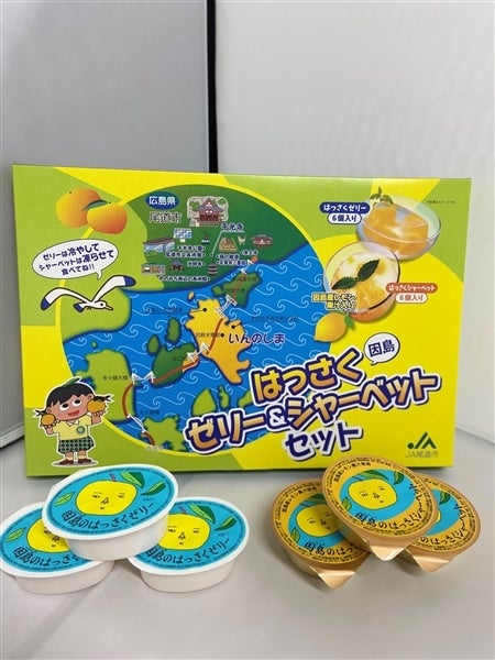 はっさくゼリー＆シャーベット詰め合わせセット 【ええじゃん尾道