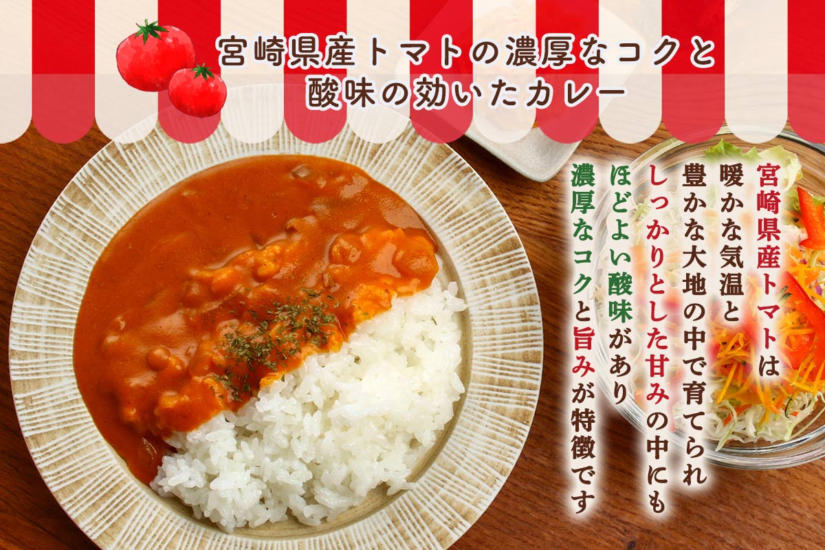 ご家庭用におすすめ！】みやざきトマトカレー160g×30個: JAみやざき