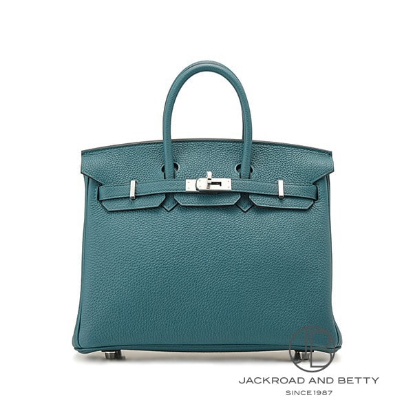 バーキン25 ヴェルソ ヴェールボスフォール ブルーオーシャン グリーン