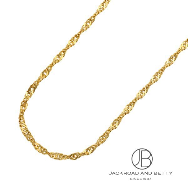 K24 2面 ダブル 約10g 50cm スクリュー ネックレス 造幣局刻印有り