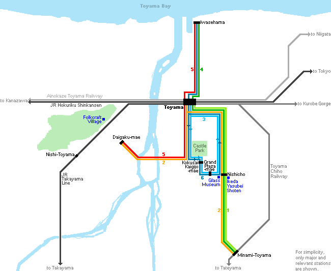 Tokyo to Toyama: How to get to and around Toyama - Access
