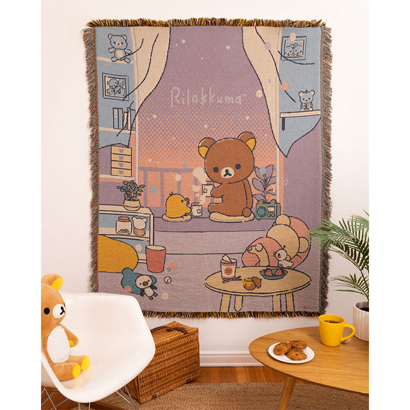 Rilakkuma Chill Night Woven Blanket – JapanLA