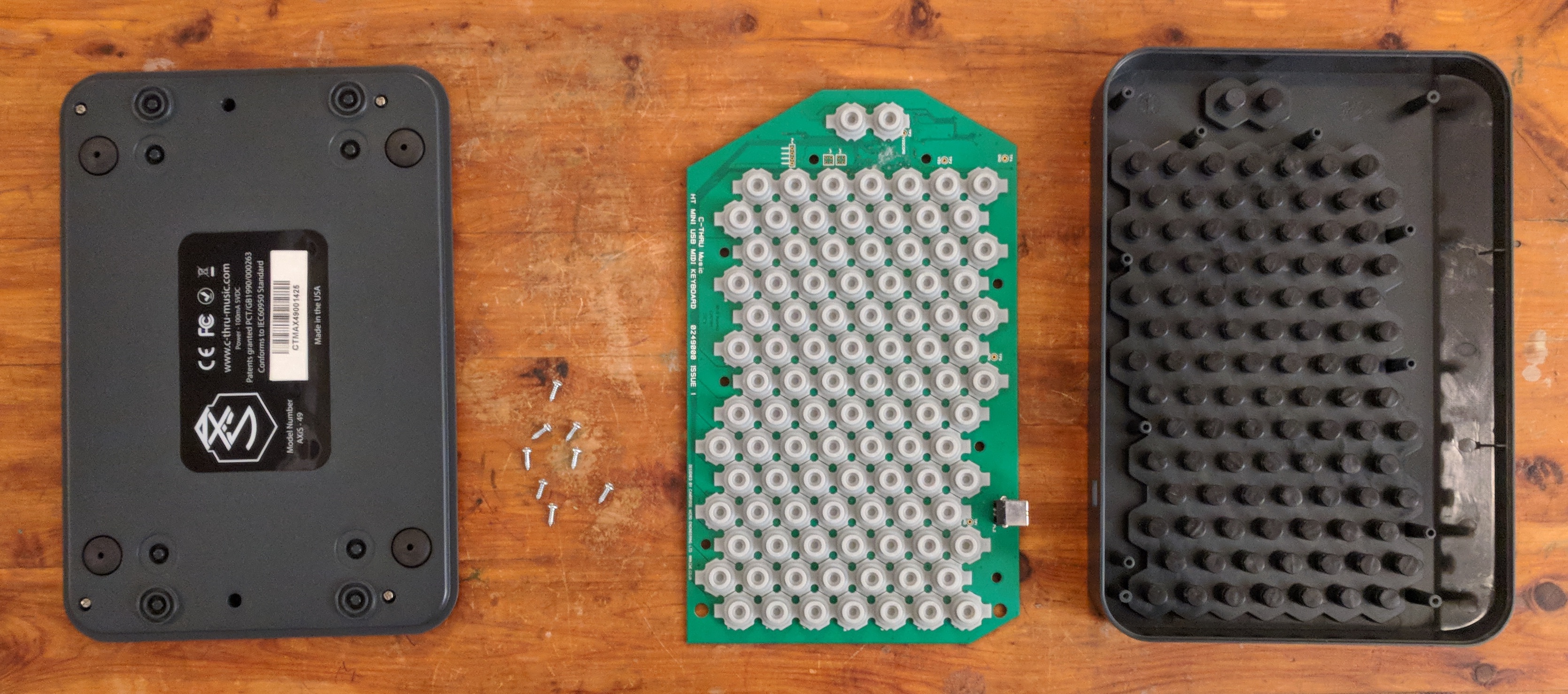 Rearranging Axis-49 Keys