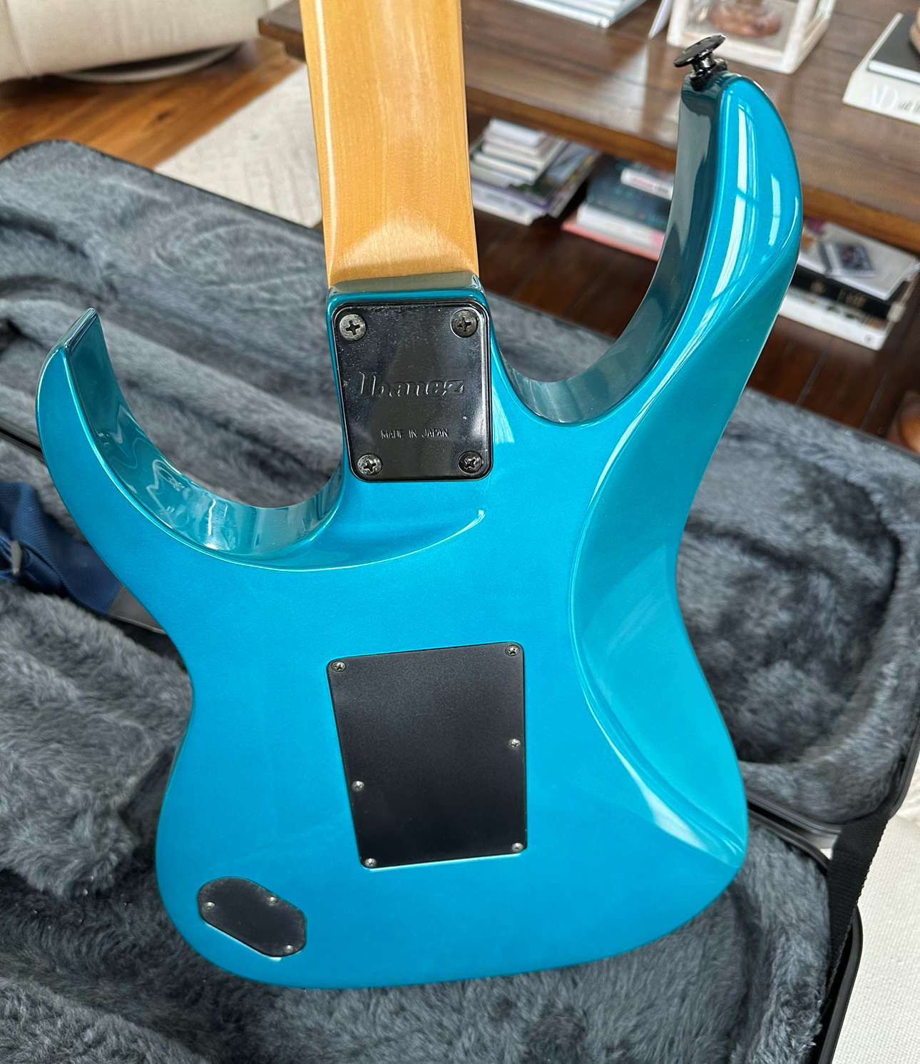 Ibanez RG550 1992 Emerald Green? Faded Blue? Any finish/color