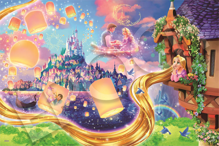 ディズニー ロルカナ レジェンダリー ラプンツェル 3点 いやしの賜物