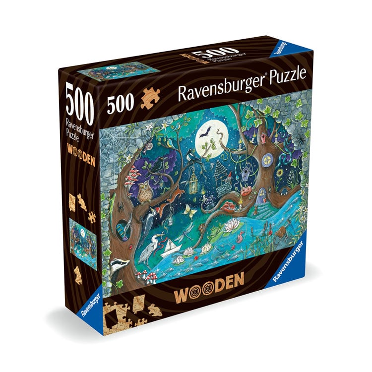 RAV-175161 ウッドパズル ファンタジー・フォレスト 500ピース ラベン