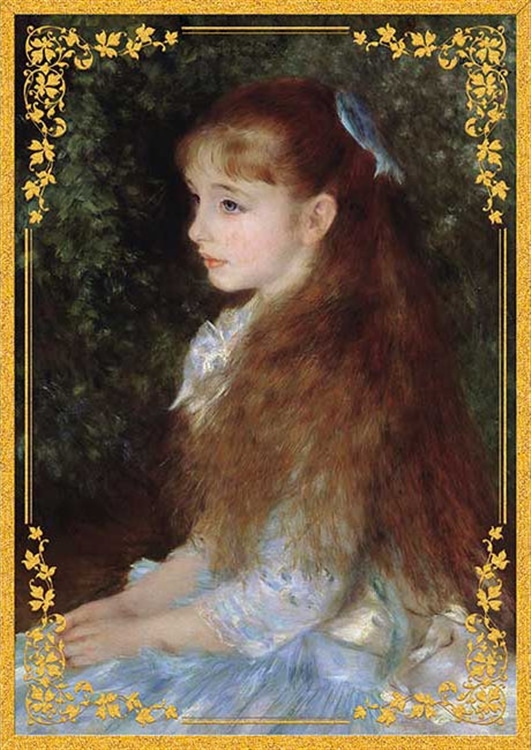 APP-108-088 ルノワール イレーヌ・カーン・ダンヴェール嬢の肖像 108