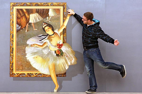 休息する踊り子 ミニ絵画 休息する踊り子 ミニ絵画 休息する踊り子ミニ絵画