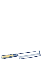 柄交換】黒檀八角 黒水牛銀巻柄 | 包丁通販なら明治33年創業の大阪 堺