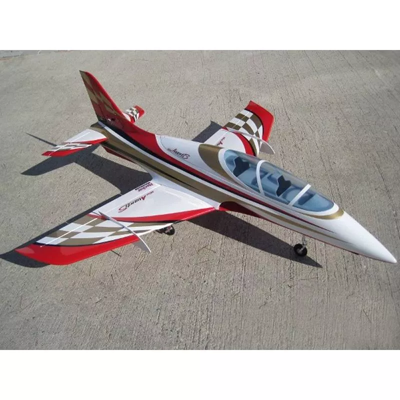 SebArt Mini Avanti S V2 90mm Jet 1,36m + JP Hobby 90mm 6S PNP
