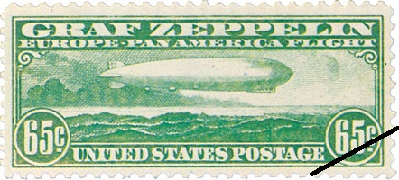 ツェッペリン切手の発行 – アメリカ郵趣研究会