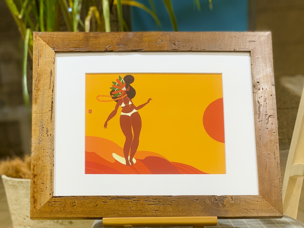 ハワイで大人気のアーティストパンキーアロハ『Slide』 - 海をテーマに