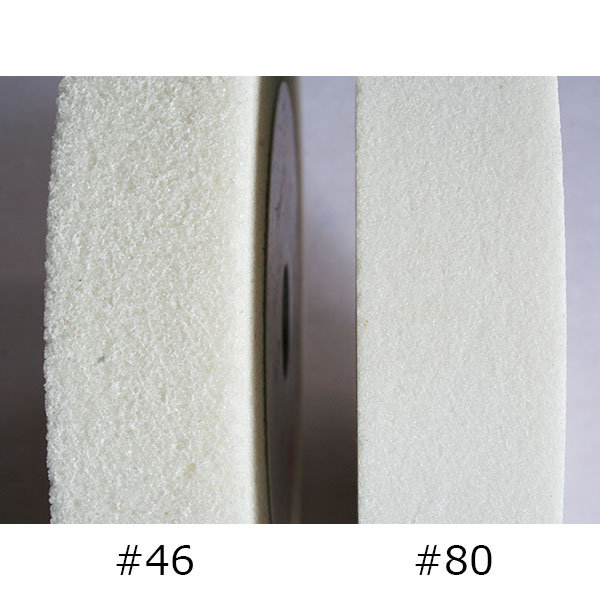 6インチ・ホワイトアランダム砥石 #80 (150x25x20mm) | つくる人を