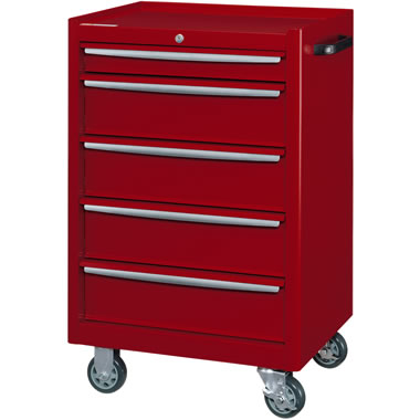 TWZ-624B ダイシン工業 ツールケースワゴン ロータイプ 浅型2段＋深型2