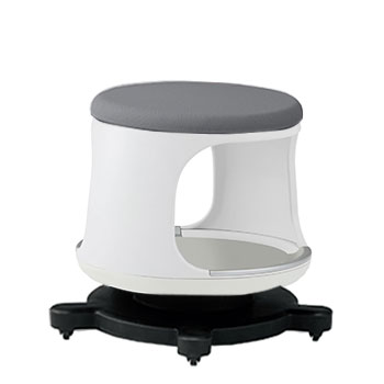 8124GL-FPE5 オカムラ ミーティングチェアena 座パッド付き 4本脚