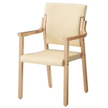 LZ61AA-PB31 オカムラ 木製チェア ローバック ナチュラルフレーム把手