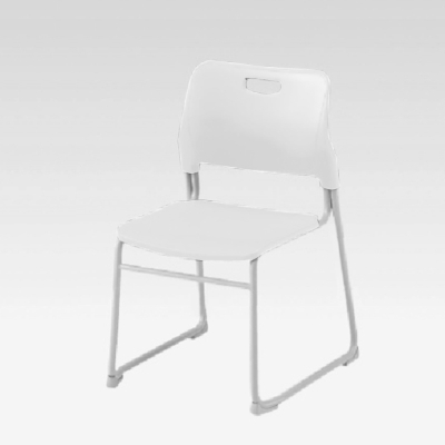 93C66K-G271 オカムラ スカラーライト チェア 固定6号 ライトグレーの