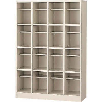 SBK-44 豊國工業 16人用 オープンシューズボックス 高さ890 4列4段