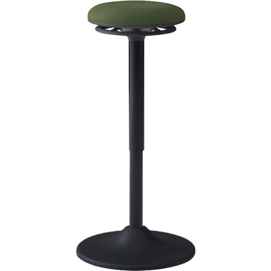 L122EA-FSG5 オカムラ ピルエット ブラックシェル スイング脚 座布