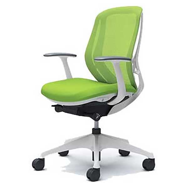 C641XW-FMP5 オカムラ シルフィー ローバック 背メッシュ ライム