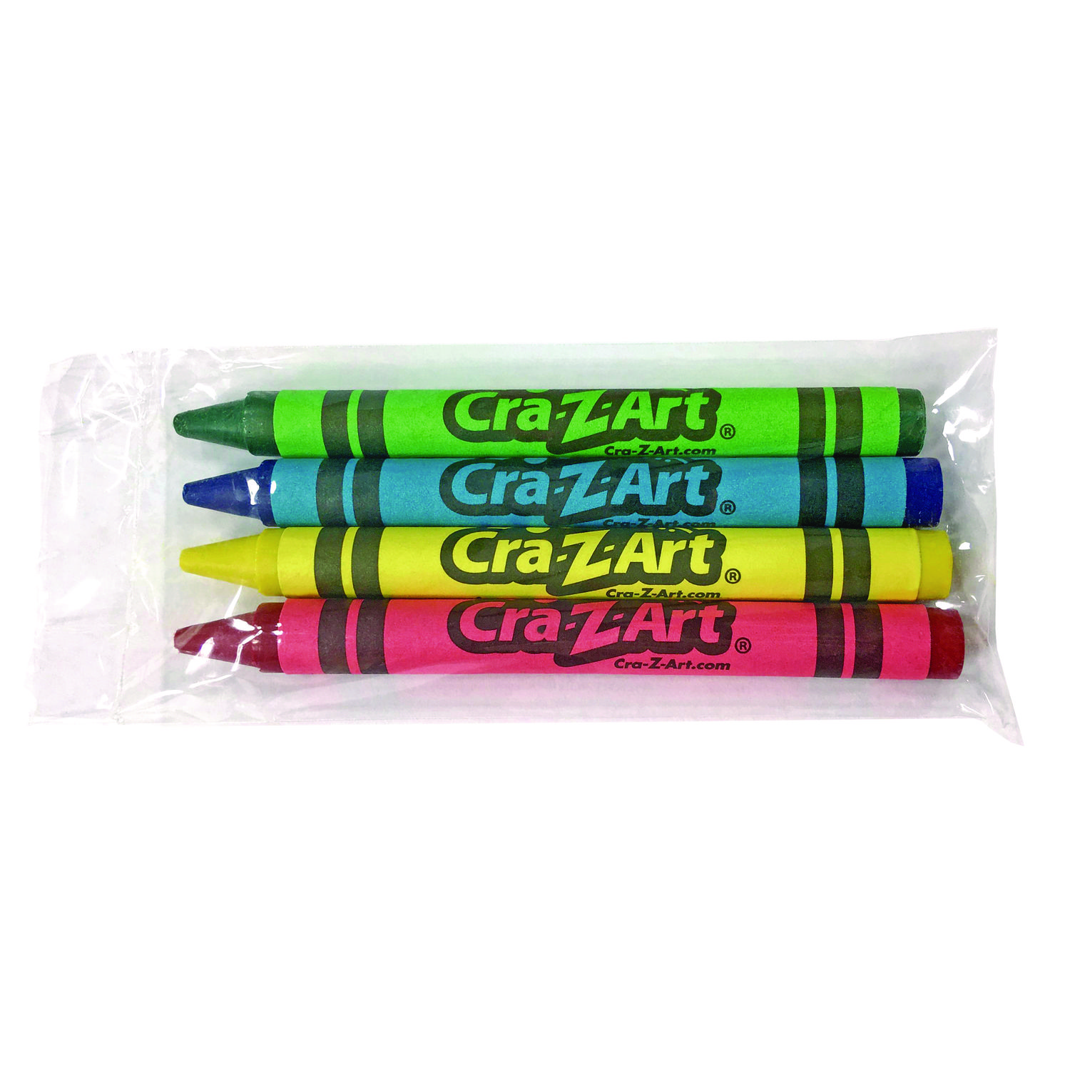 Cra-Z-Art Washable Crayons, Assorted, 4/Pack (10314200