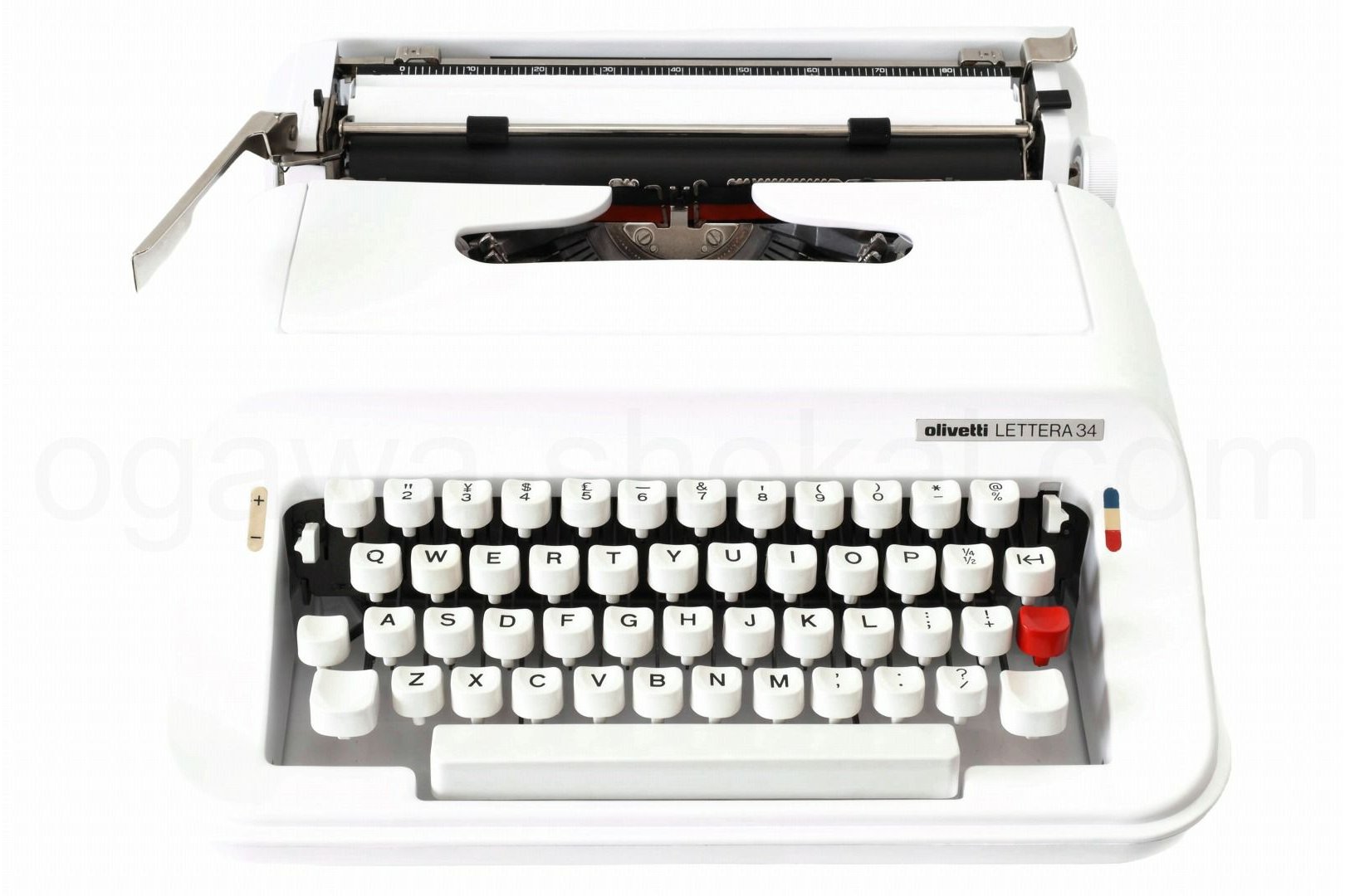 olivetti Lettera 34 WHIITE EDITION プレミアム中古タイプライター
