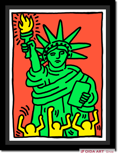 キース・ヘリング STATUE OF LIBERTY（自由の女神） | 絵画など美術品
