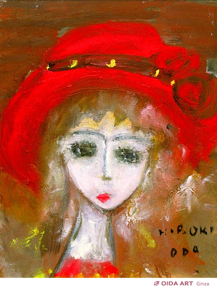 織田広喜 少女（2） | 絵画など美術品の販売と買取 | 東京・銀座 おい