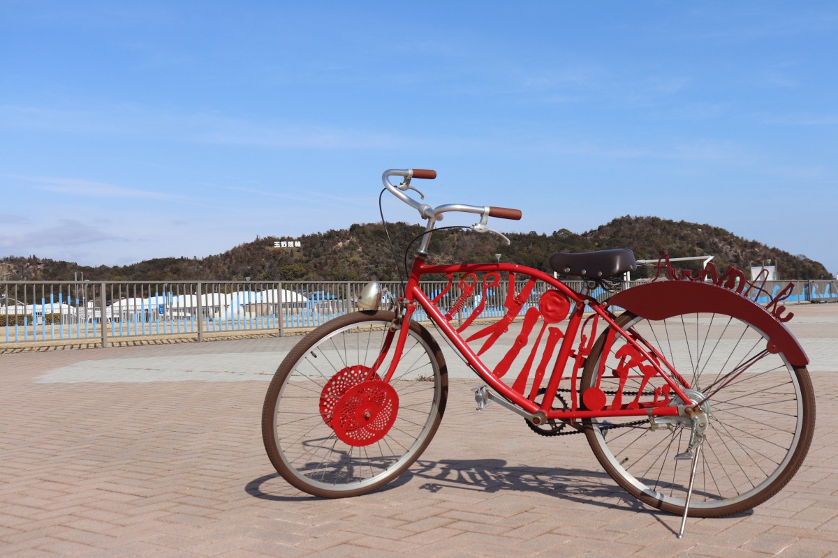アート自転車で巡る、アートのまち玉野市宇野周辺｜おか旅｜岡山観光