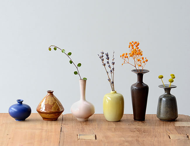 小さな陶器ベース | ゼネラルストア オルネ