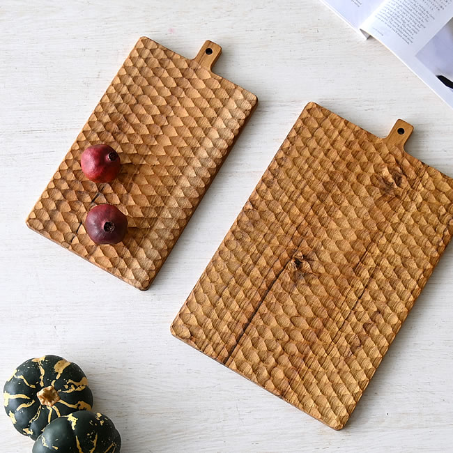 手彫りのカッティングボード レクト | ゼネラルストア オルネ